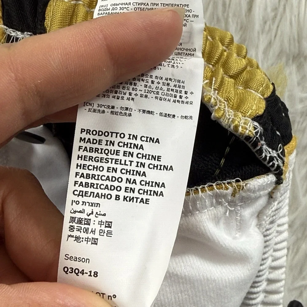 Kappa Sweatpants Men Large Gold Logo Jogger Fit Streetwear Casual Athletic Pants - Picture 14 of 16